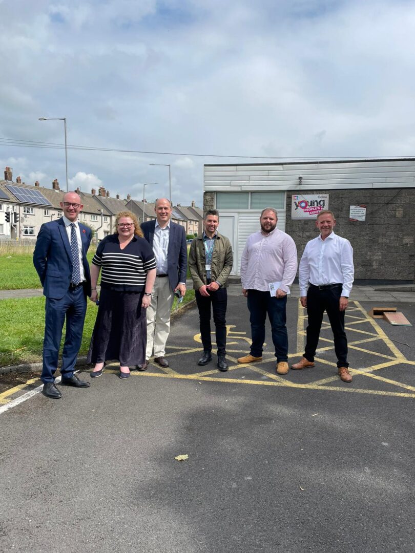 Police Commissioner visits Colne ASB project